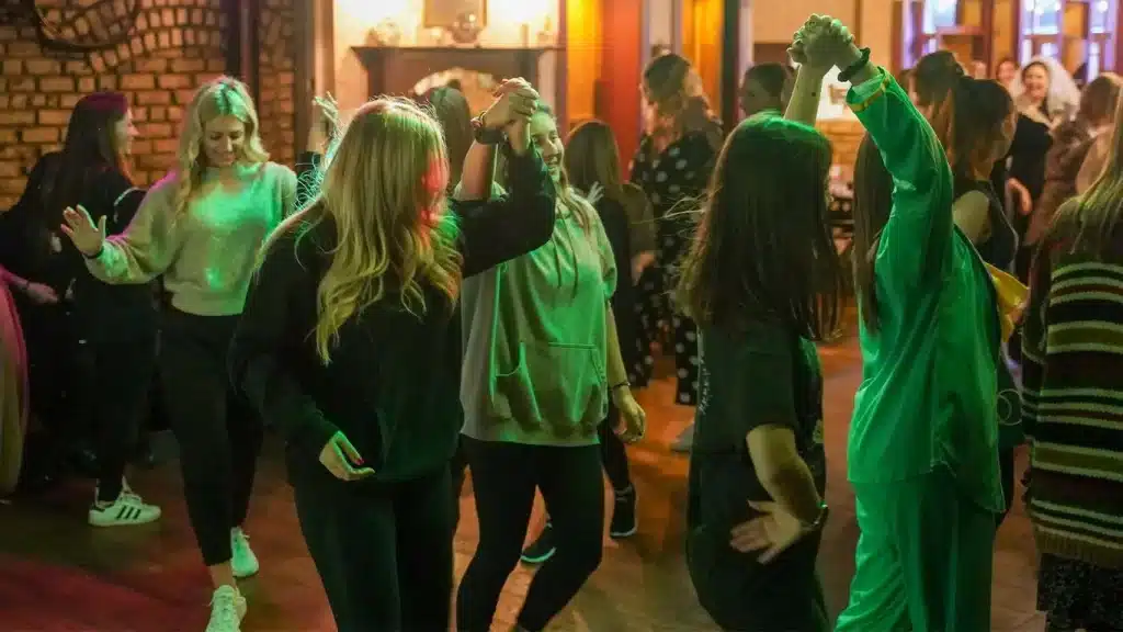 The Irish dance party